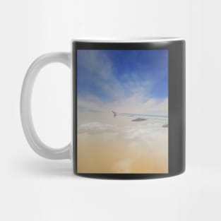 Sky View from Plane Window Mug